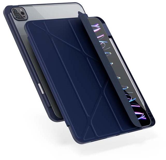 Epico Hero Flip kryt iPad Pro 11" (3.-6. gen)/Air 10,9" (A14-M1)/Air 11" (M2-M4) - modrý