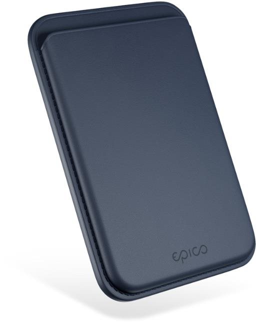 Epico Mag+ Leather Wallet - modrá
