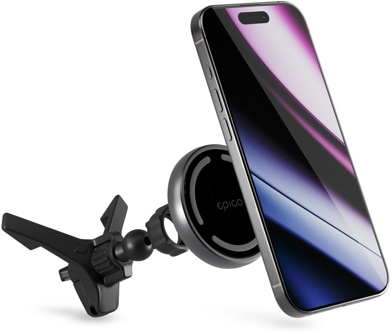Epico bezdrátová autonabíječka 15W s podporou uchycení MagSafe