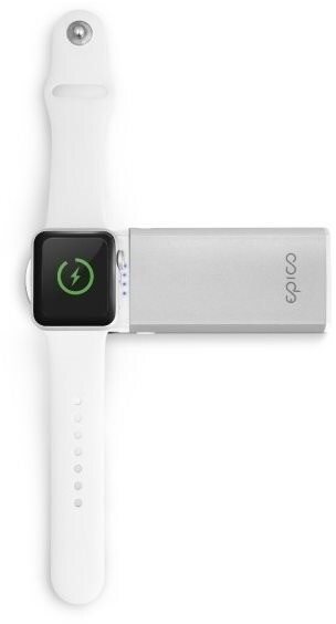 Epico powerbanka pro Apple Watch - stříbrná - sleva 50% v EPICO