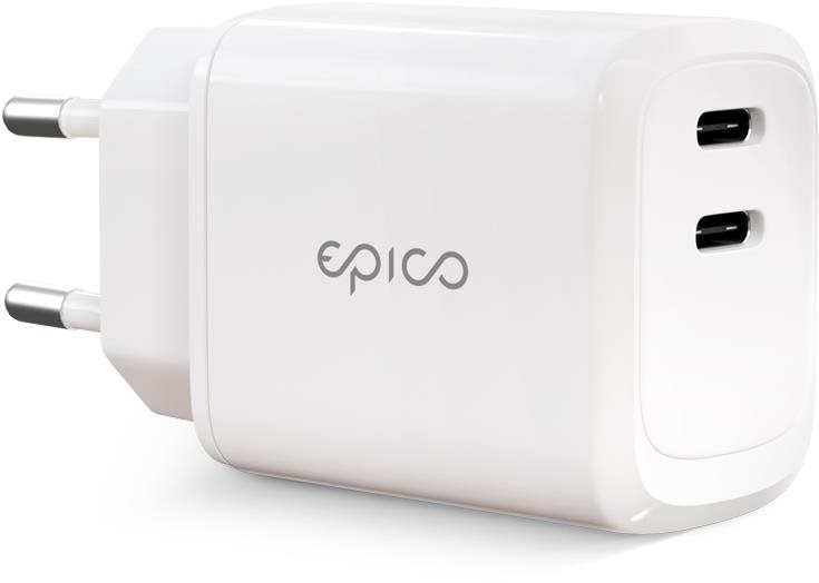 Epico 45W Dual Charger - bílá