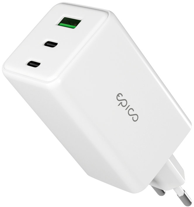 Epico UltraBoost GaN 100W síťový adaptér EA100 - bílá