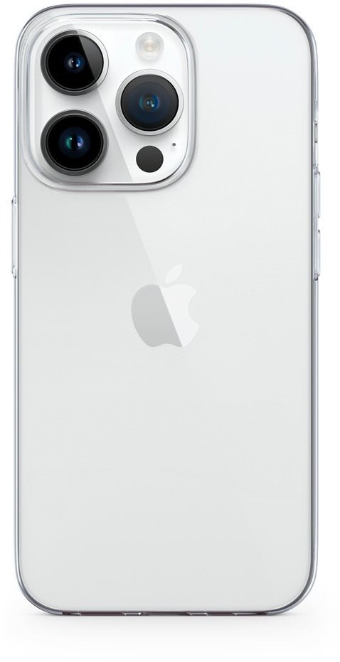 Epico Twiggy Gloss kryt pro iPhone 14 Pro Max - bílý transparentní