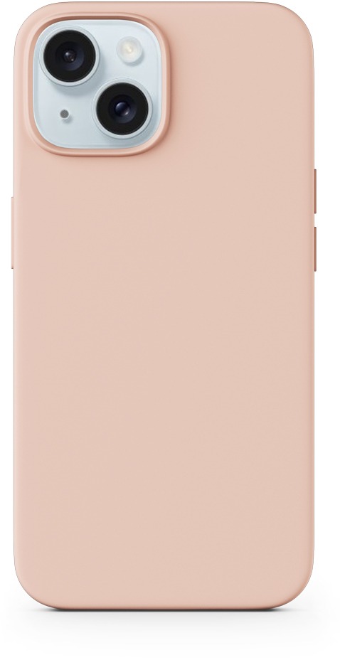 Epico Mag+ silikonový kryt pro iPhone 15 s podporou MagSafe - růžový