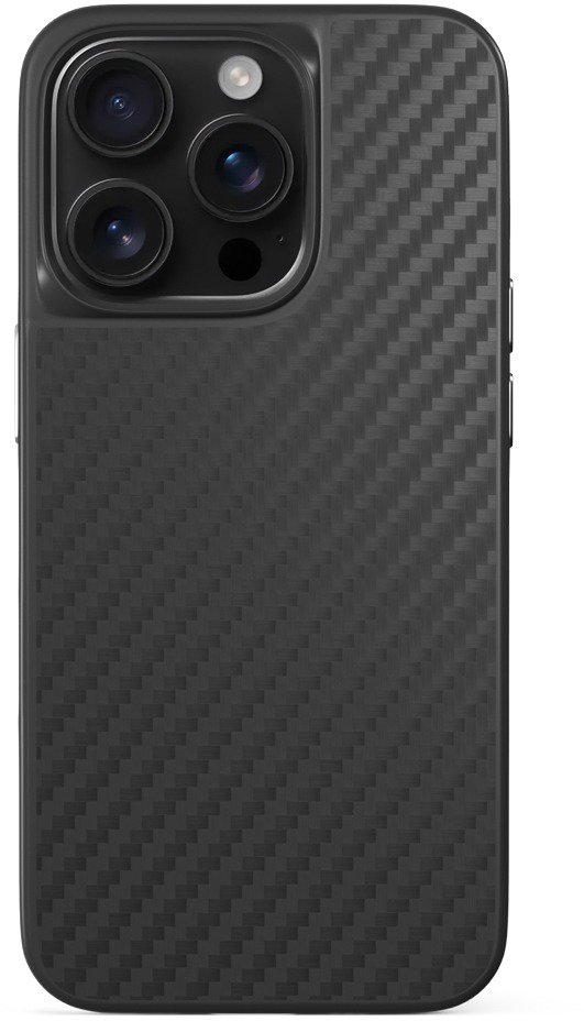 Epico Mag+ Hybrid Carbon kryt iPhone 16 Pro Max - černý