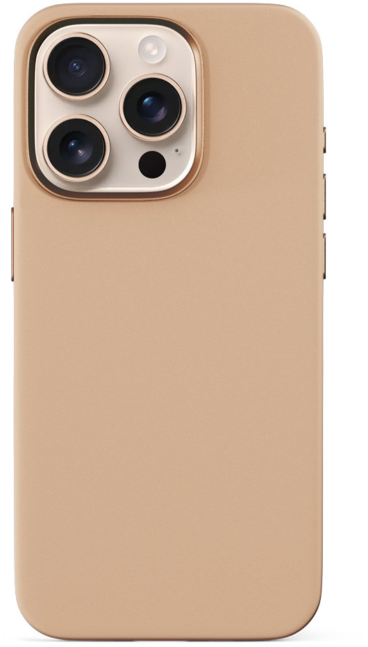 Epico Mag+ Silicone Pro kryt iPhone 16 Pro - pouštní titan