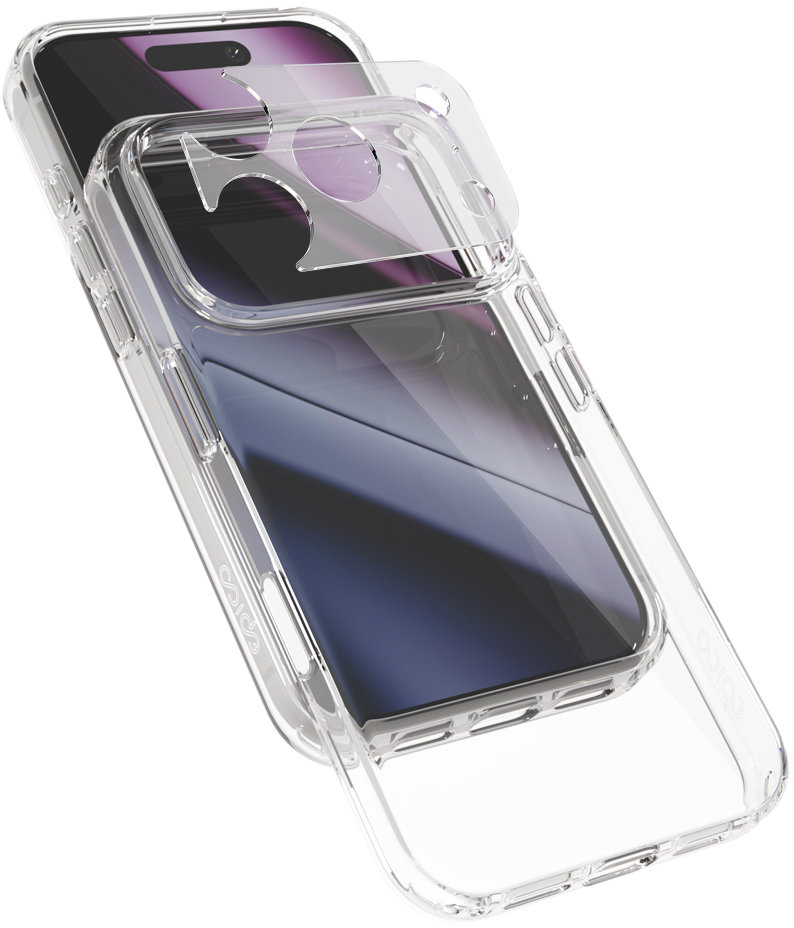 Epico Hero Case iPhone 17 Pro Max/18 Pro Max Ultralehký kryt - transparentní