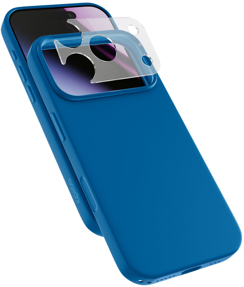 Epico Silicone Pro Mag+ Case iPhone 17 Pro Max/18 Pro Max Qi2 & MagSafe kompatibilní - modrá