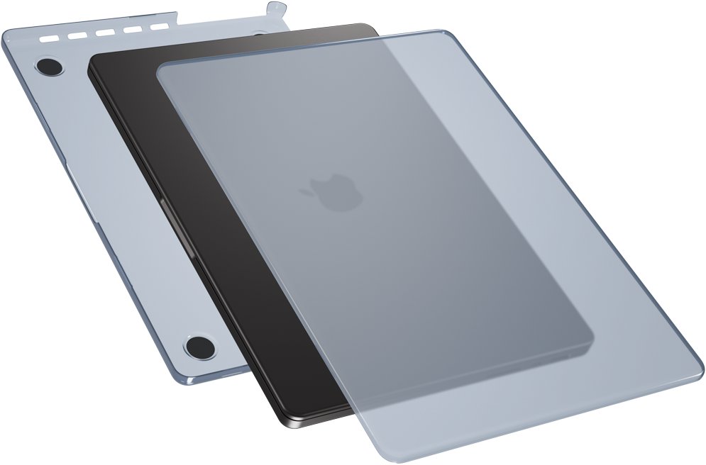 Epico Slim Shell for MacBook Pro M1/M2/M3/M4/M5 14" (A2442/A2779/A2918/…) - matná modrá