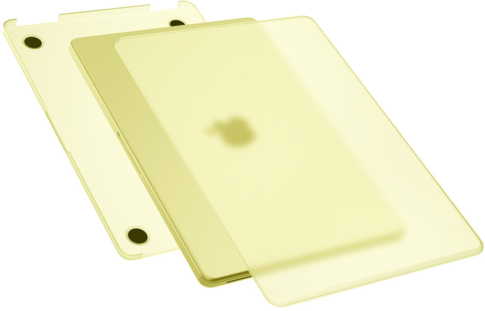 Epico Slim Shell kryt MacBook Neo 13" - matná citrusově žlutá