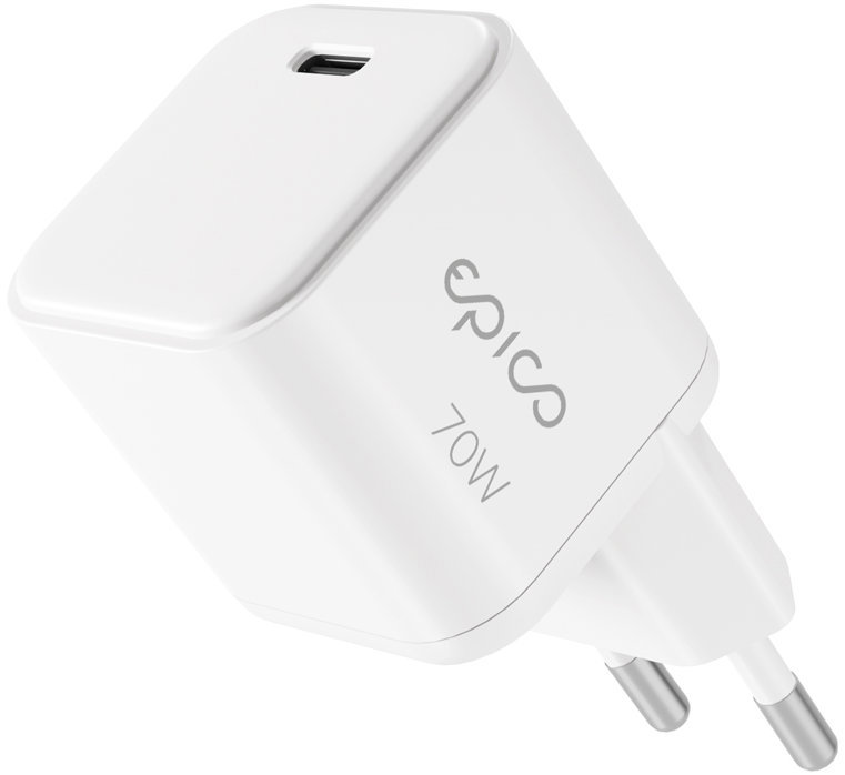Epico UltraBoost Micro AVS GaN 70W dynamický síťový adaptér EA70b - bílá