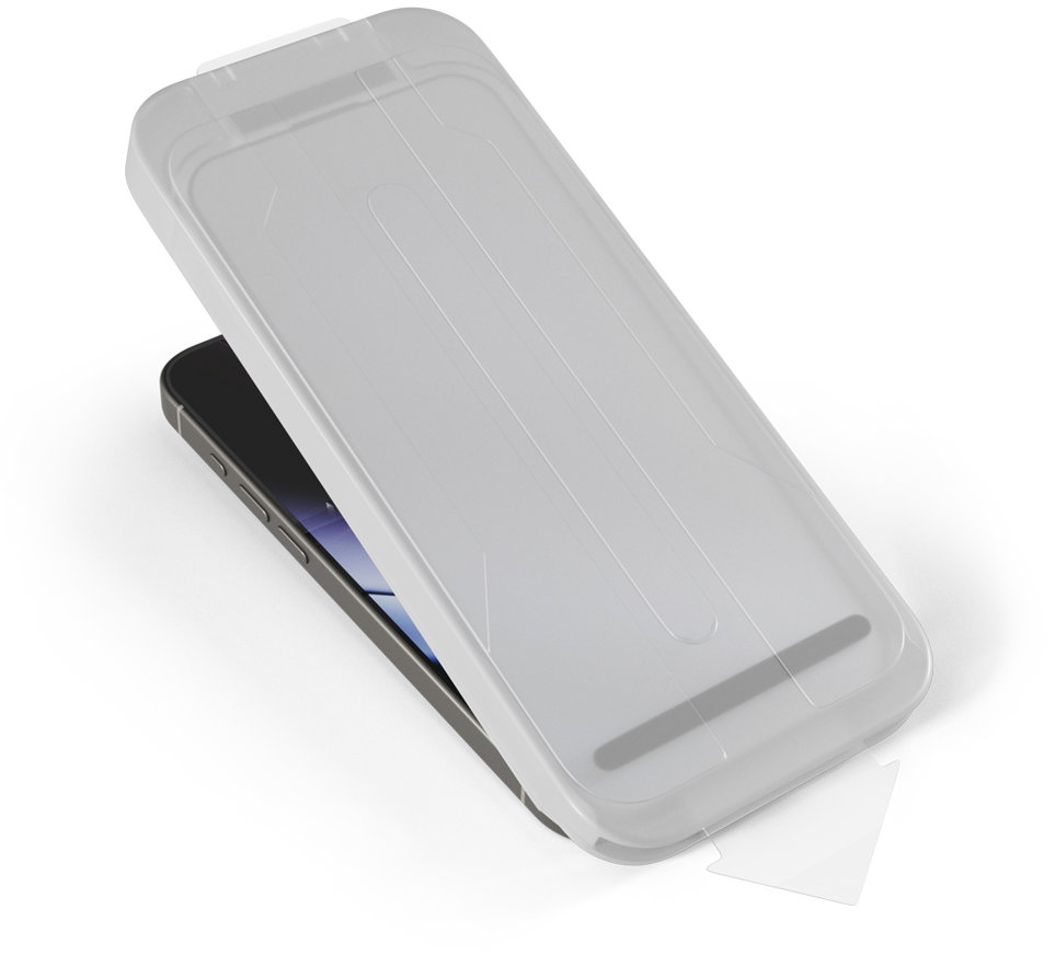 Epico ImpactCeramic Glass 3D Ultra-široké krytí s aplikátorem proti prachu pro iPhone 17 Pro Max