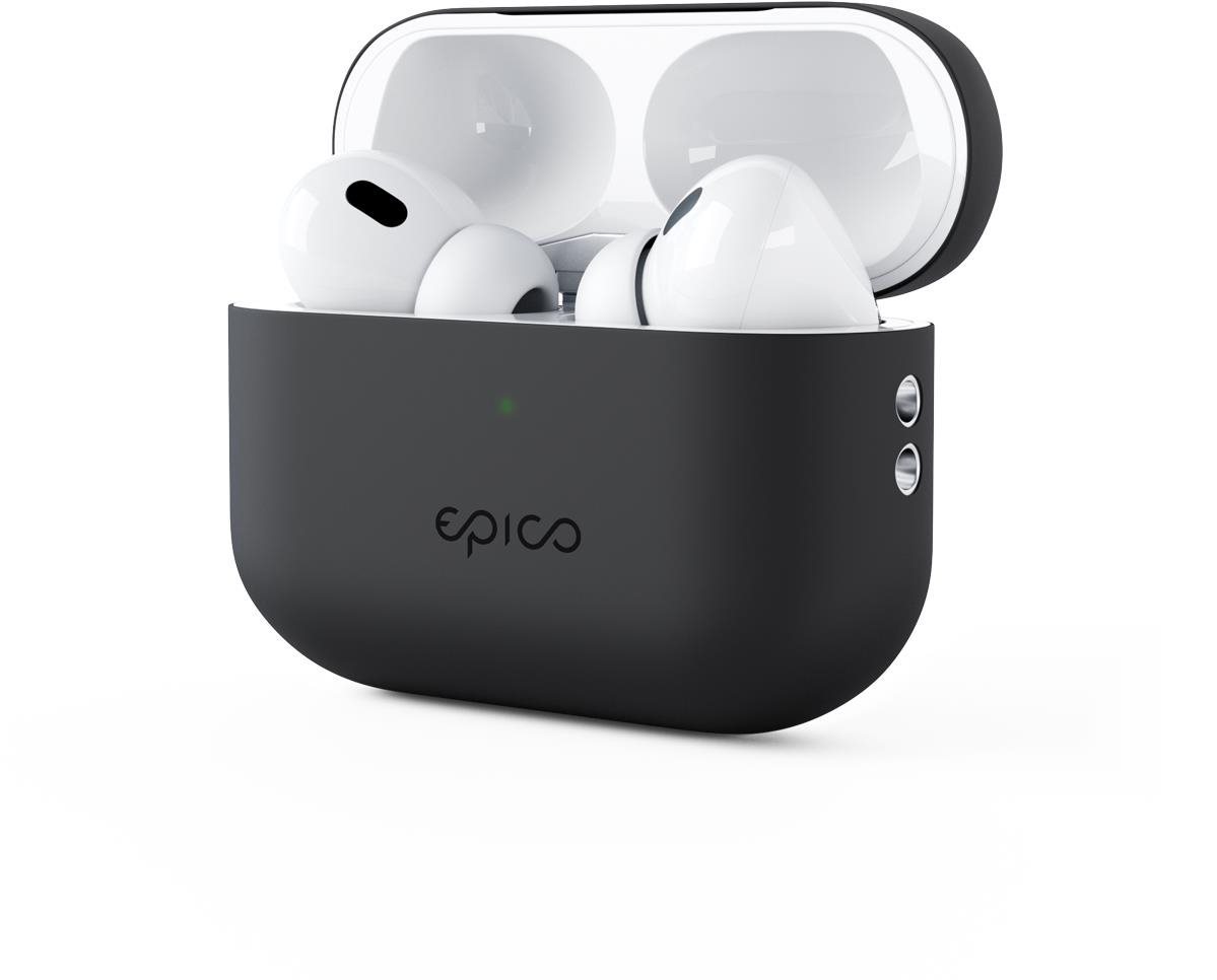Epico silikonové pouzdro pro Airpods Pro 2 - černé