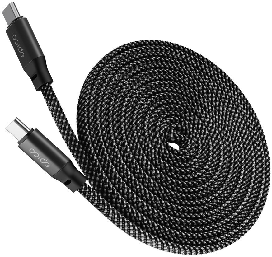 Epico UltraLink 240W magnetický kabel 1.5m USB-C na USB-C EC40 - černý