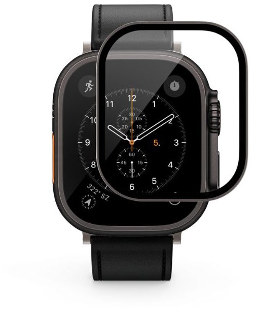 UNUM SapphireShield Watch Protector pro Apple Watch Ultra 49mm - černá