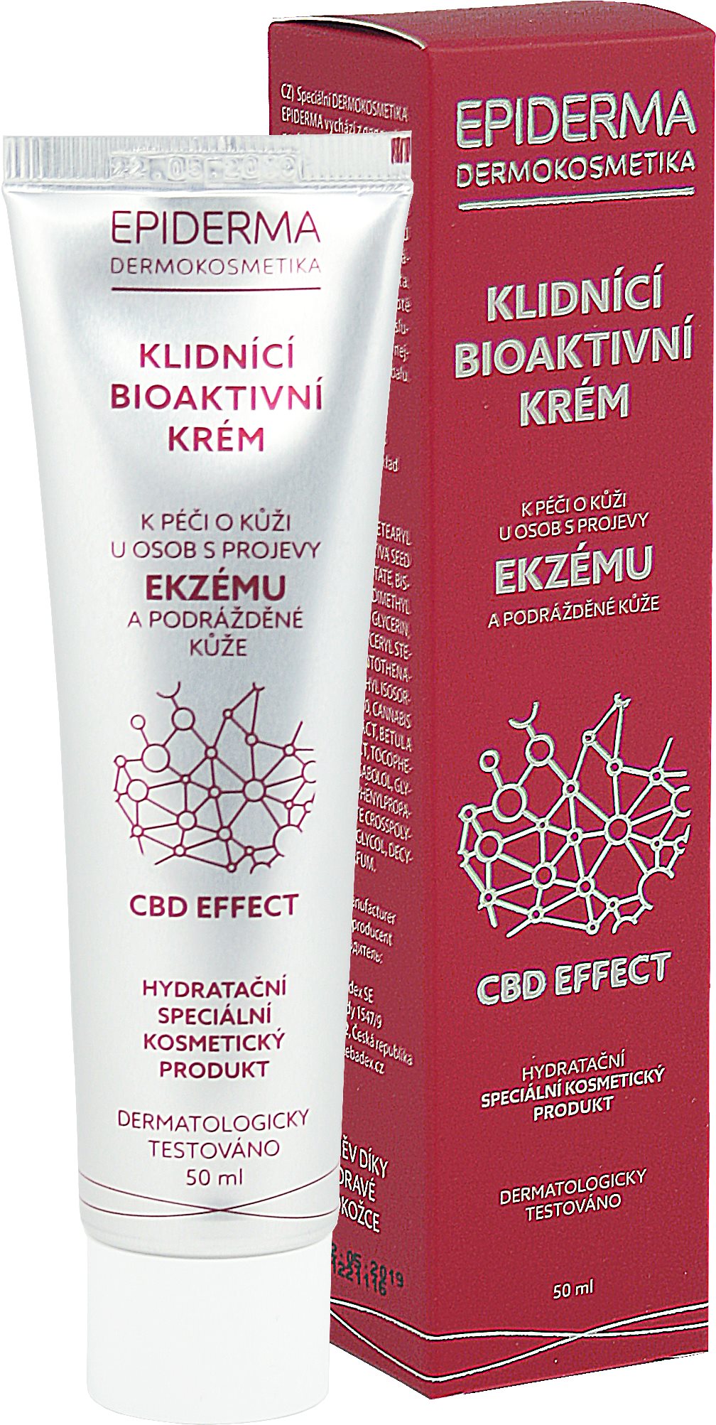EPIDERMA bioaktivní CBD krém při Ekzému 50 ml