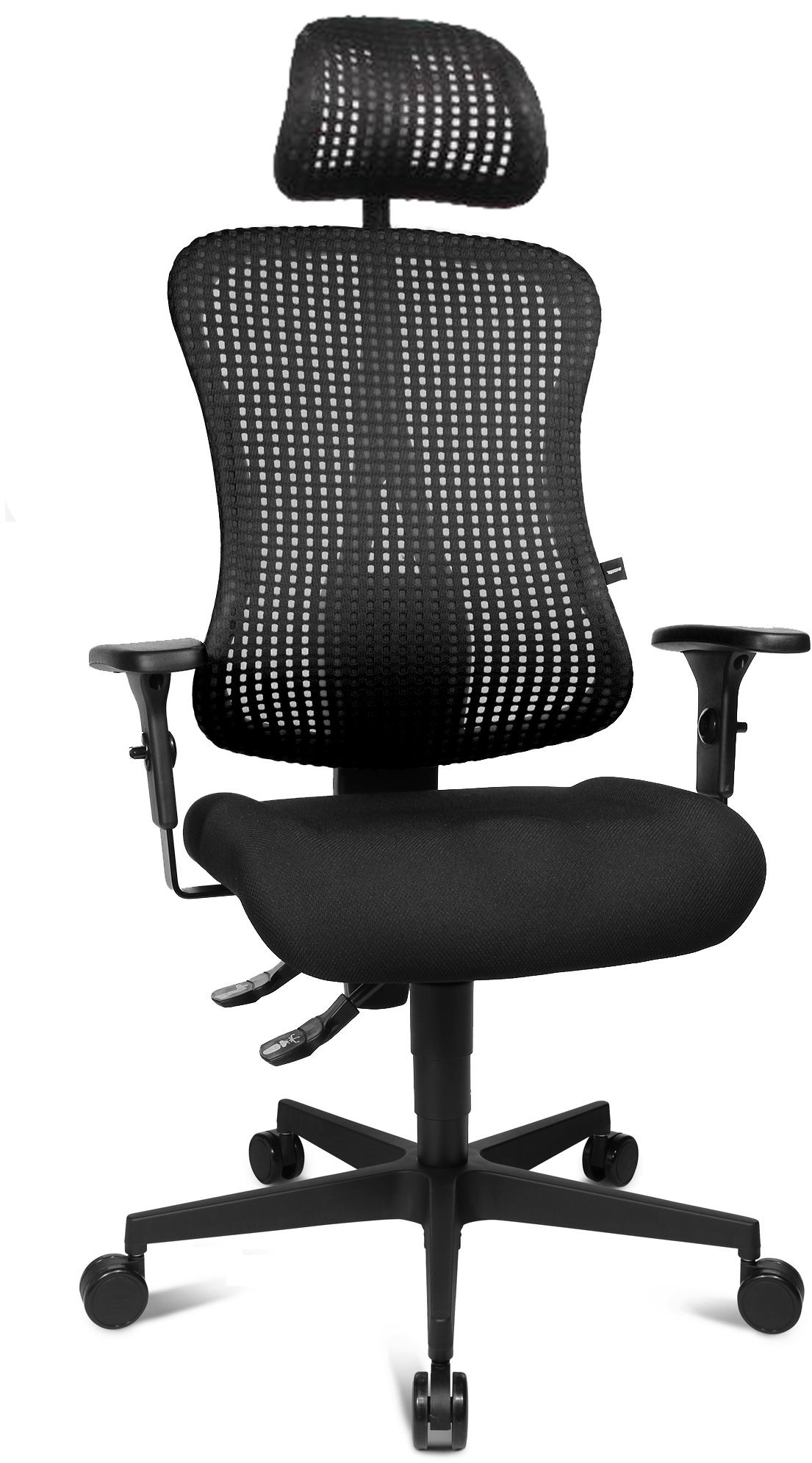 Ergonomická kancelářská židle TOPSTAR Sitness 15 v černé barvě