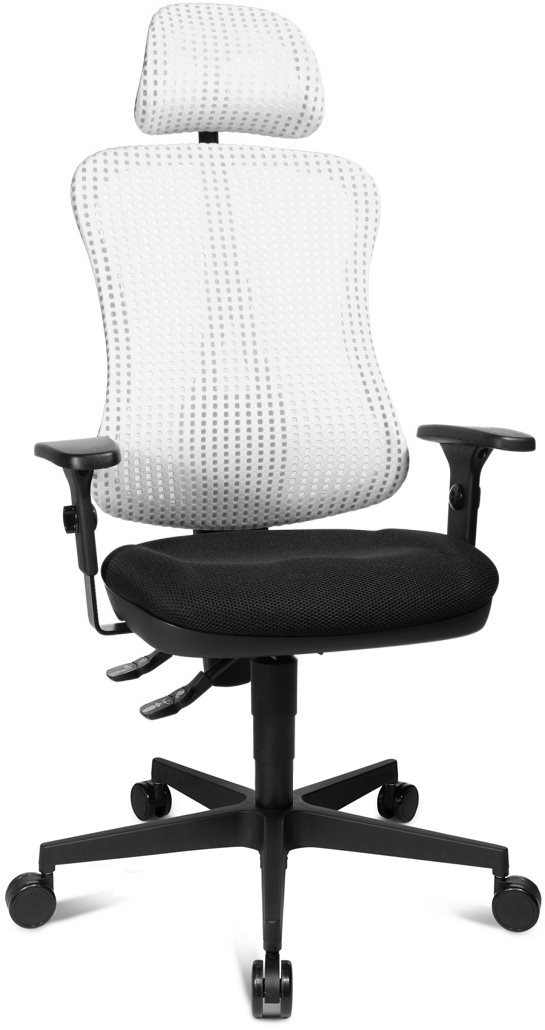 Ergonomická kancelářská židle TOPSTAR Sitness 90 bílá