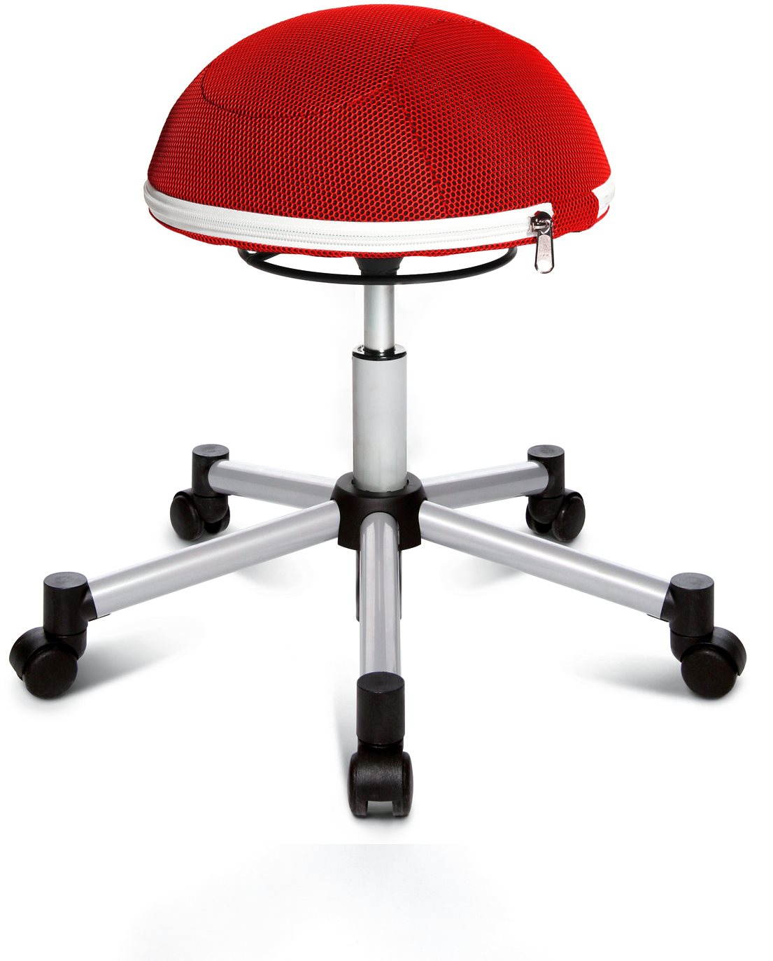 TOPSTAR Sitness Half Ball červená - ergonomická kancelářská židle