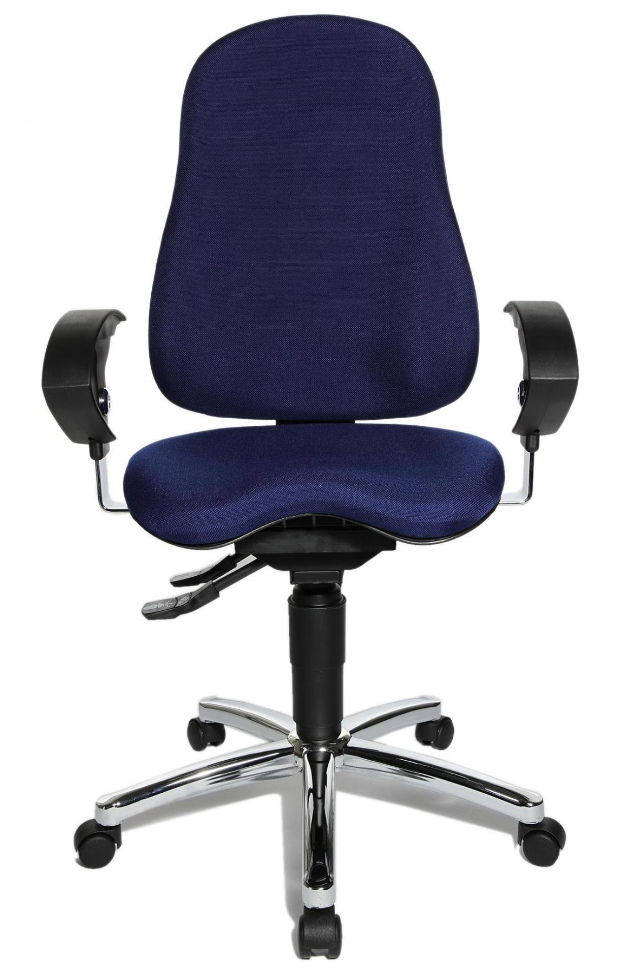 Ergonomická kancelářská židle TOPSTAR Sitness 20 v modré barvě
