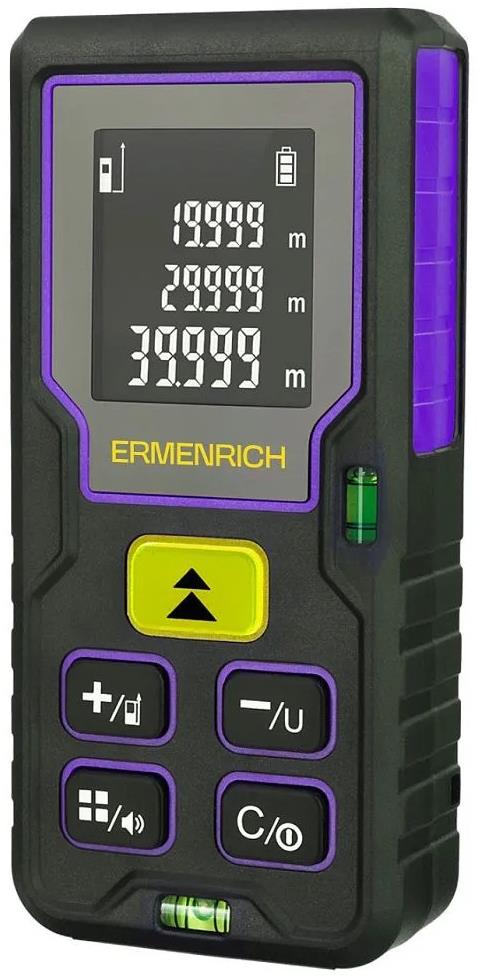 ERMENRICH Laserový dálkoměr 100 m Reel Laser Meter GD100 (bez baterií)