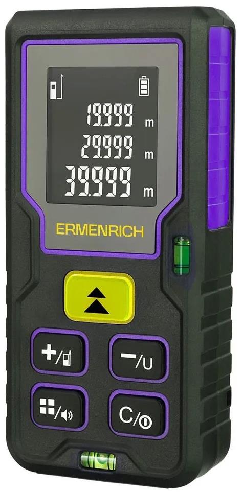 ERMENRICH Laserový dálkoměr 40 m Reel Laser Meter GD40 (bez baterií)