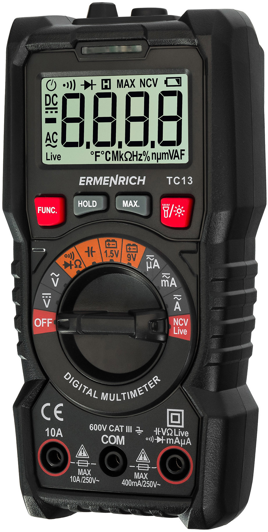 ERMENRICH Multimetr digitální Zing TC13