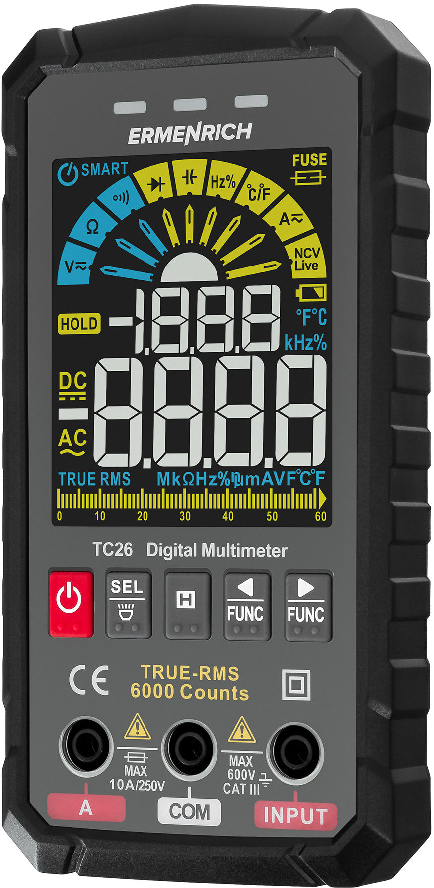 ERMENRICH Multimetr digitální Zing TC26