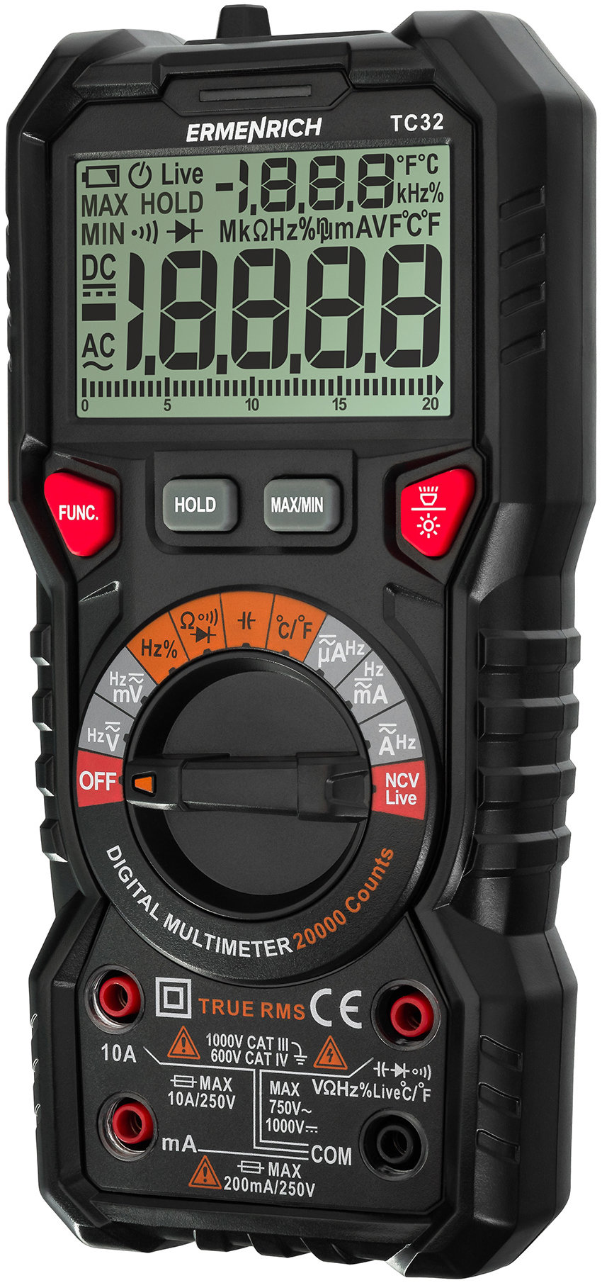 ERMENRICH Multimetr digitální Zing TC32