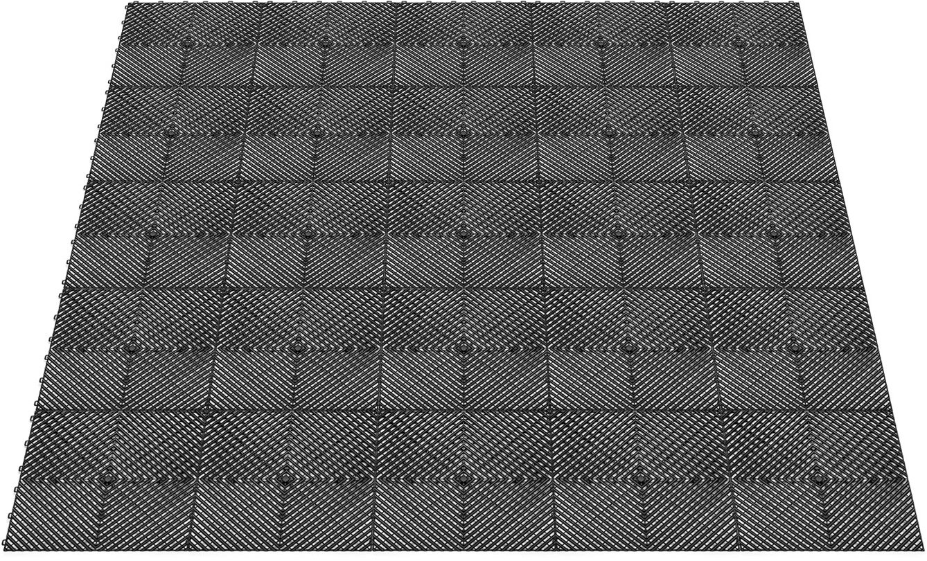 Escape6 WPC podlaha, SORG, 2 × 2 m, 25 ks, černá