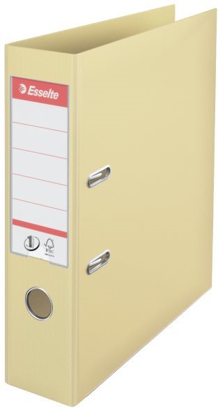 Šanony ESSELTE No.1 Power NATURELE A4 75 mm krémový