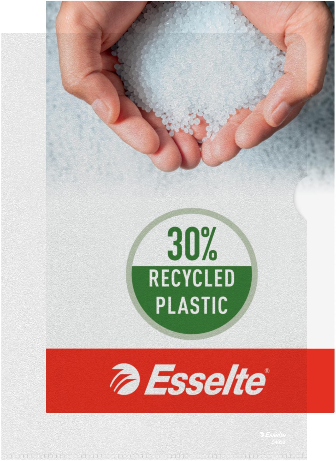 Desky ESSELTE STANDARD L A4, transparentní, balení 10 ks