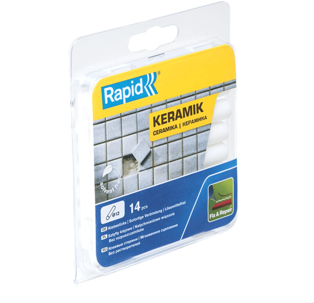 RAPID Tavné tyčinky 12 x 94 mm, keramika, 14ks, blistr