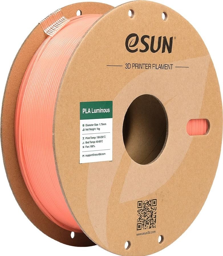 eSUN ePLA-Luminous 1kg Orange - Filament pro 3D tisk