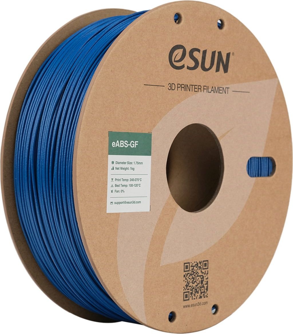 eSUN eABS-GF 1kg Blue - vysoce kvalitní filament pro 3D tisk