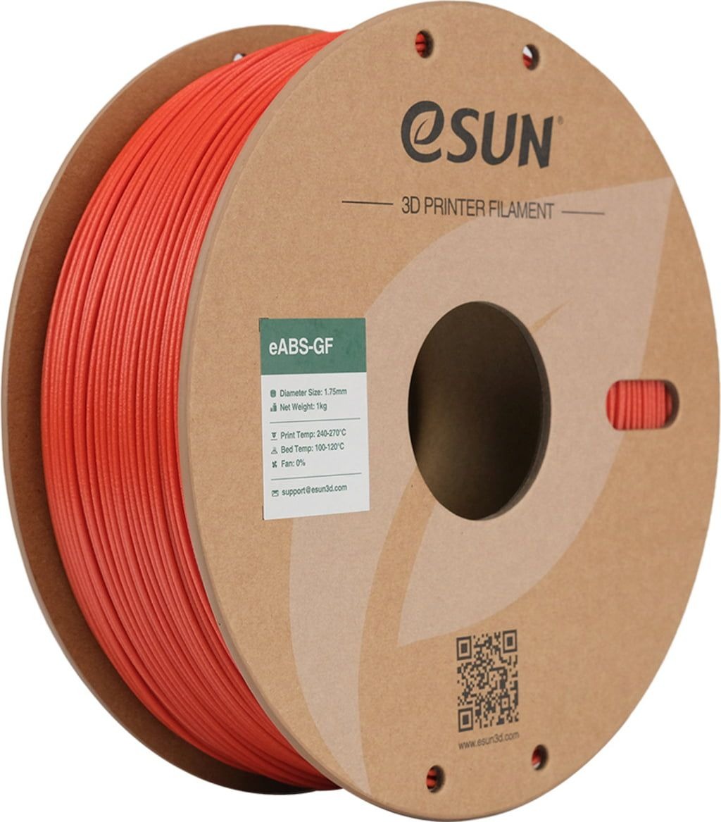 eSUN eABS-GF 1kg Red - filament pro 3D tisk