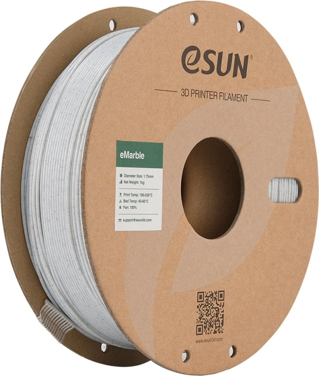 eSUN eMarble 1kg Natural - přírodní 3D tisková filament