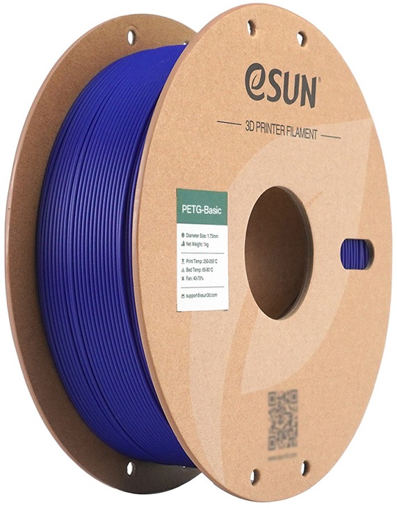 ESUN PETG-Basic 1kg, Blue - filamentský materiál pro 3D tisk