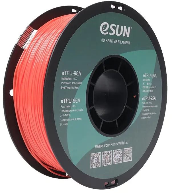 eSUN eTPU-95A 1kg Color Change by Temp A - filament pro 3D tisk