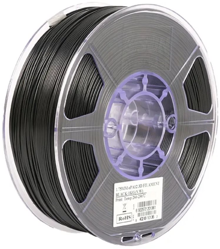 Filament eSUN ePA12 1kg Black pro 3D tisk