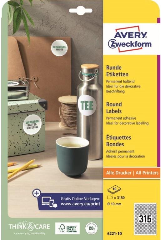 Samolepící etikety od Avery Zweckform