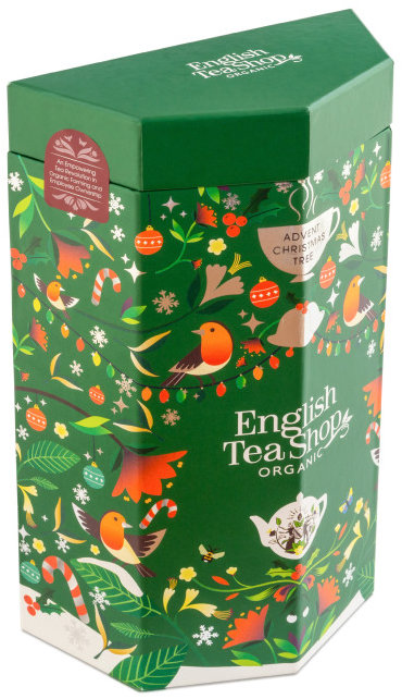 English Tea Shop Adventní kalendář STROM 25 pyramidek sypaných čajů