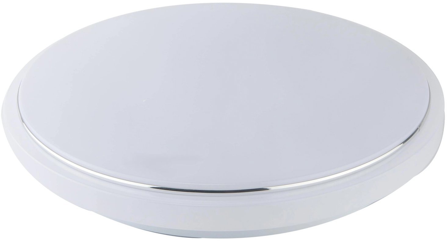 Eurakles LED svítidlo SOLLA II 60 W 6000 lm 4000 K IP44 bílá průměr 50 × 7,5 cm