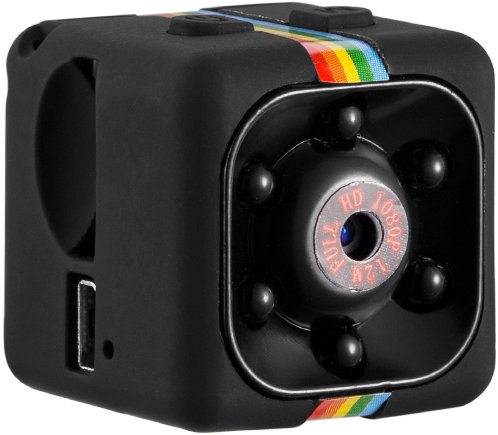 Eveon Qube X11 Mini webkamera Full HD 1080P, černá