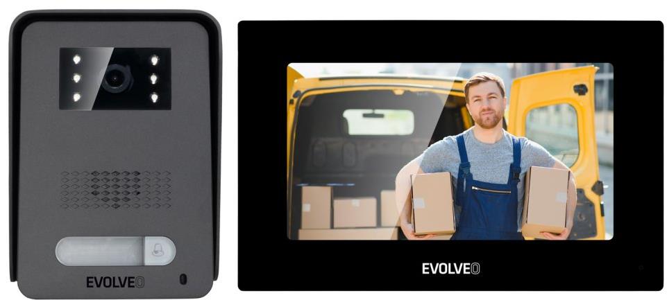 EVOLVEO DoorPhone AP1-2, černý