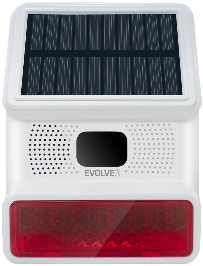 EVOLVEO SecuPro, bezdrátová siréna se solárním napájením