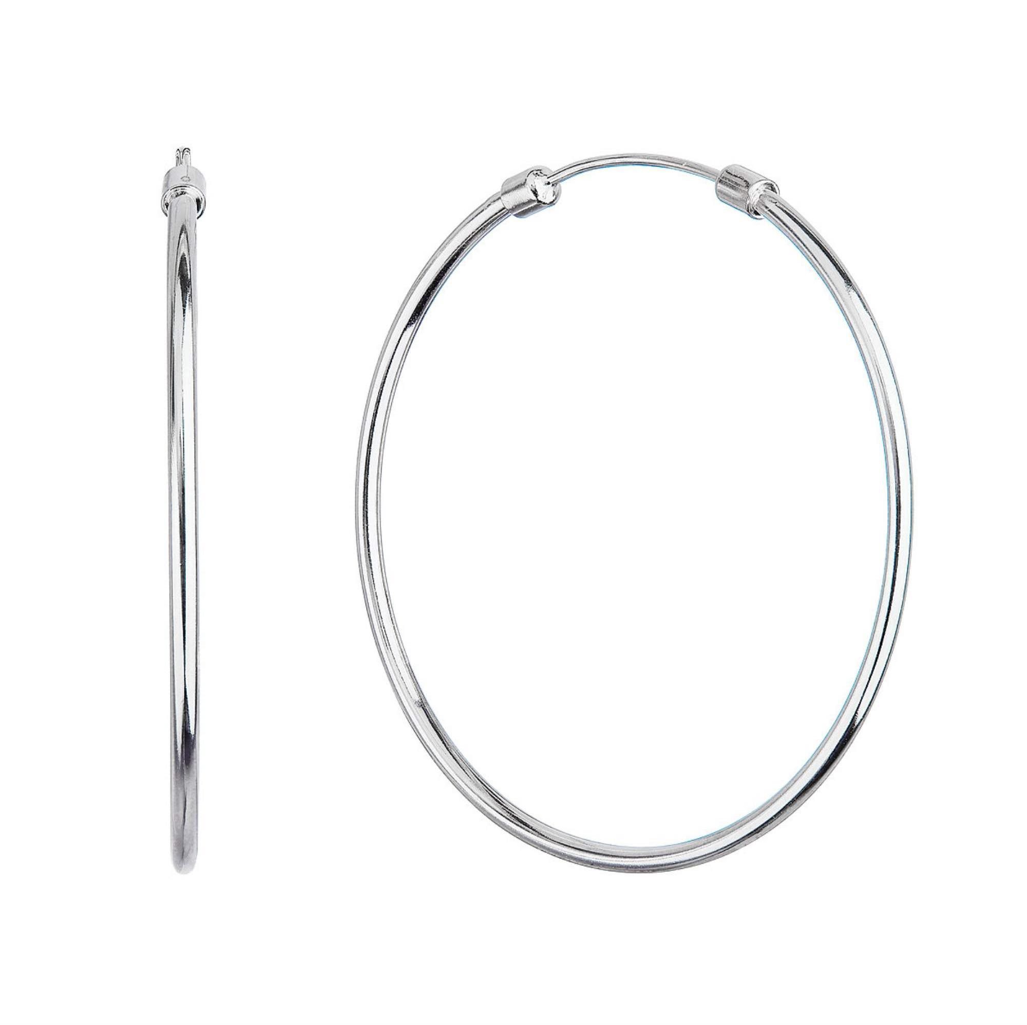 EVOLUTION GROUP 61008 AG náušnice kruhy (AG 925/1000; 2,6 g)