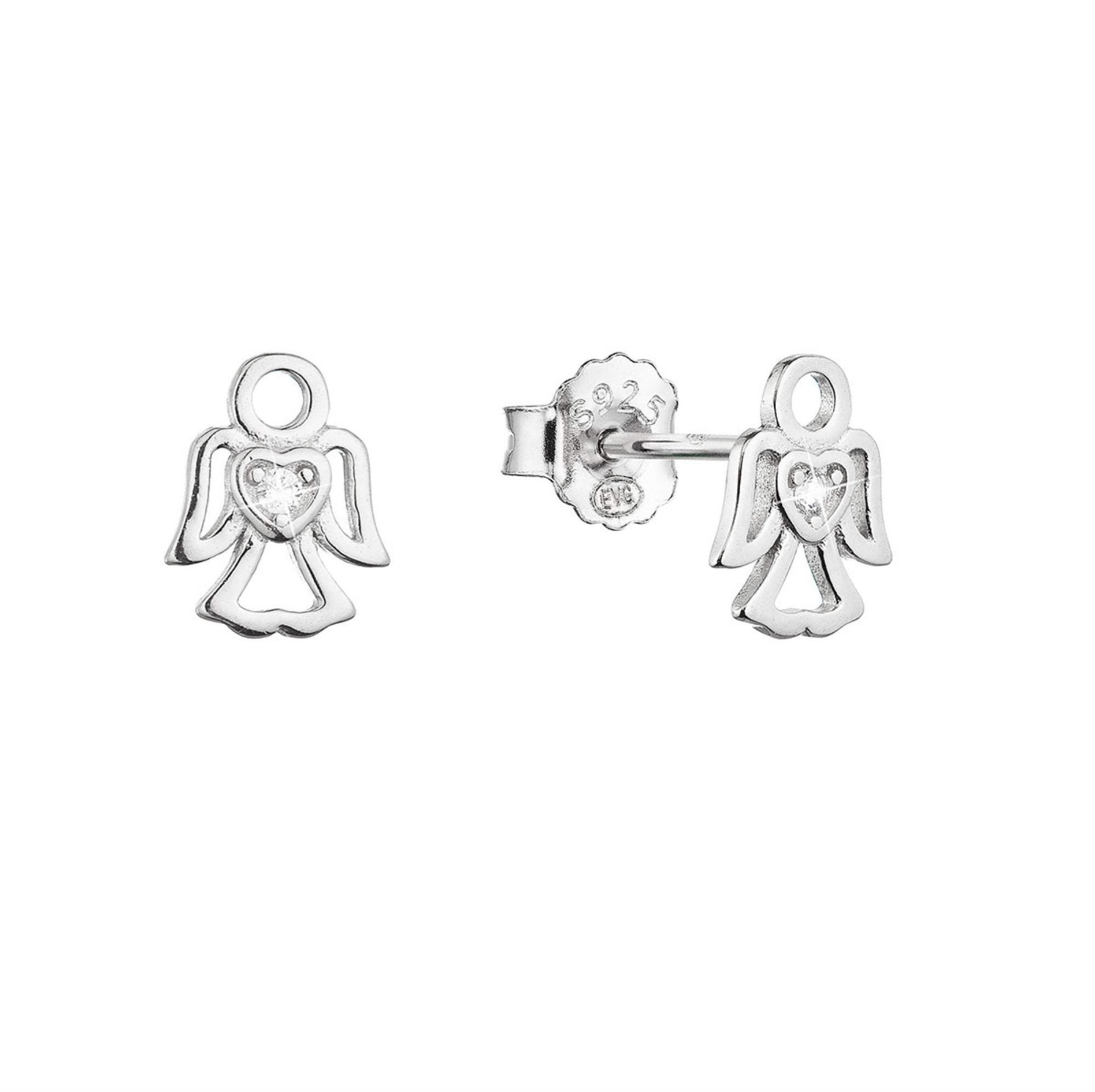 EVOLUTION GROUP 11457.1 zircon ag náušnice (AG 925/1000; 0,5 g)