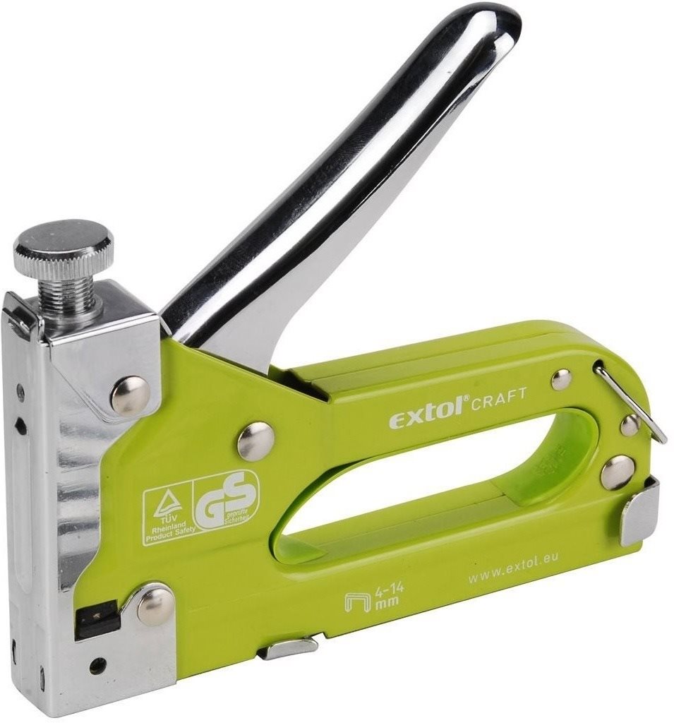 EXTOL CRAFT pistole sponkovací, 4-14mm/tl.0,75mm, 9175