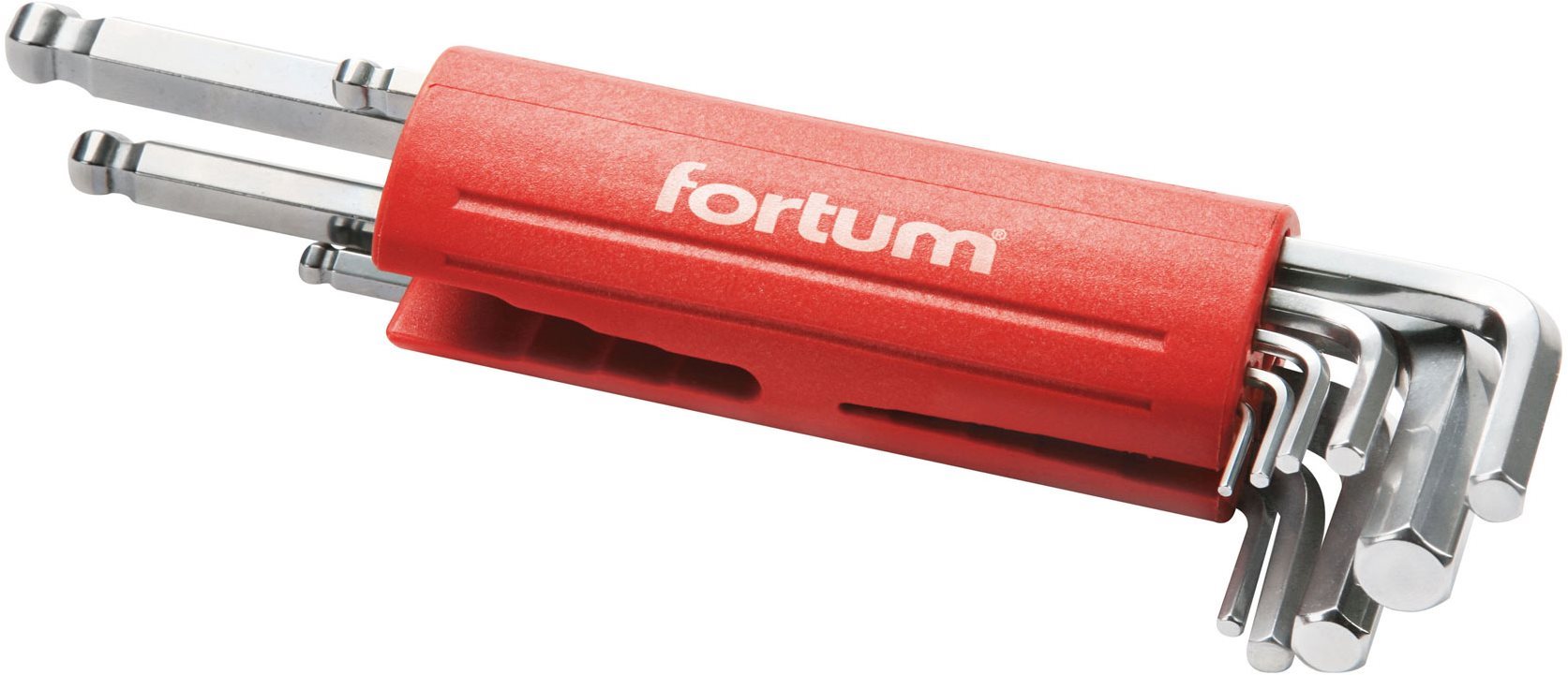 FORTUM L-klíče IMBUS, sada 9ks, 1,5-10mm, 4710100